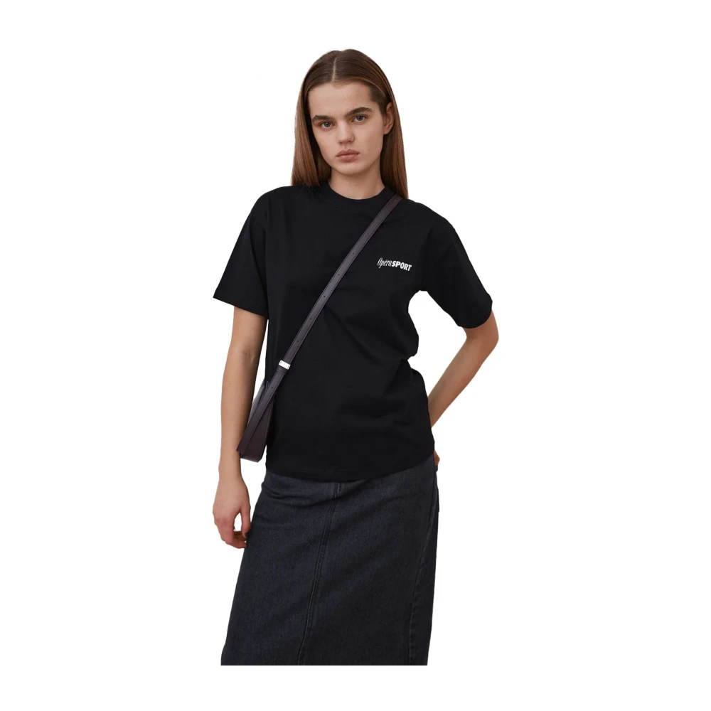 Opéra Sport Tijdloze Claude Katoenen Tee Black Dames