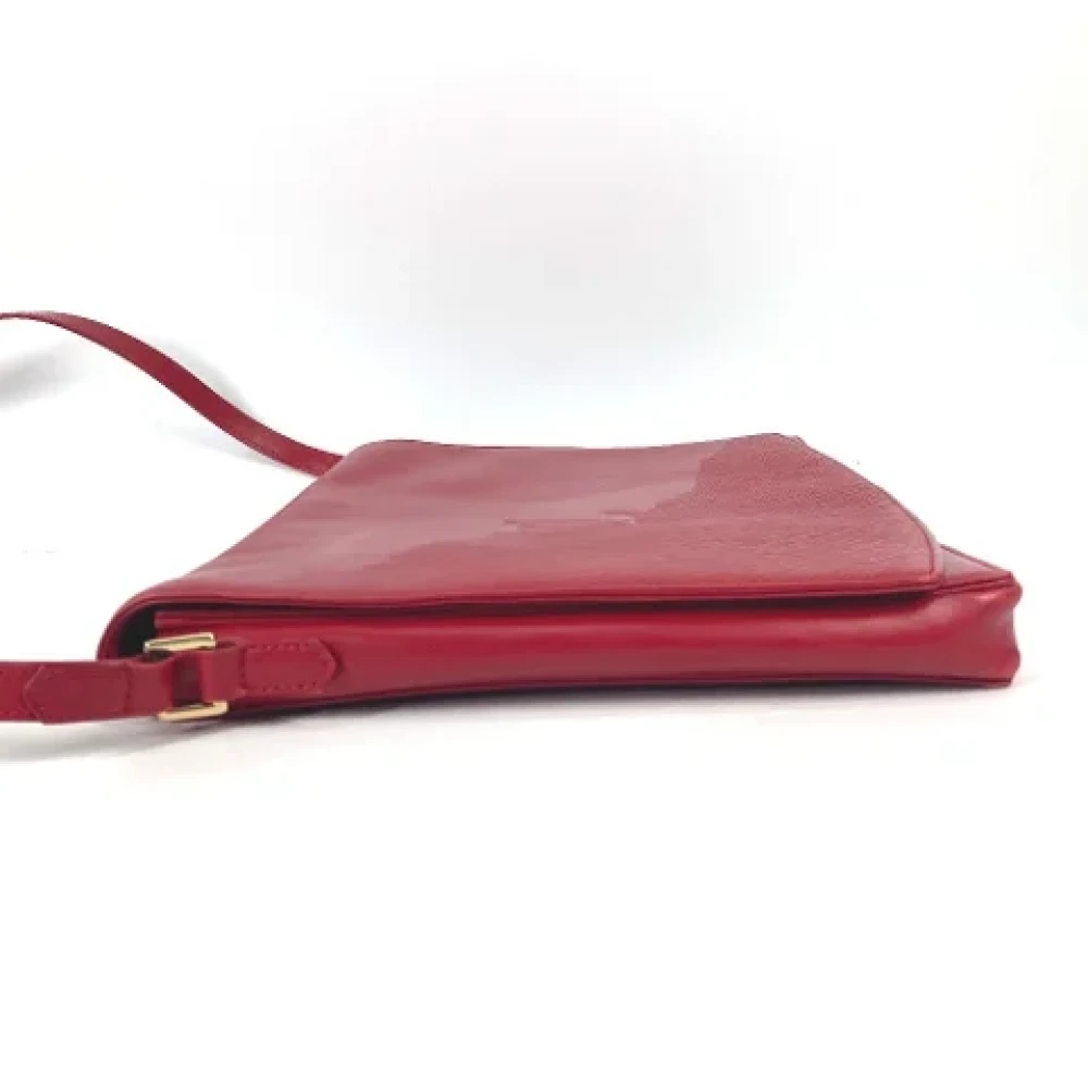 Louis Vuitton Vintage Pre-owned Leather wallets Red Dames