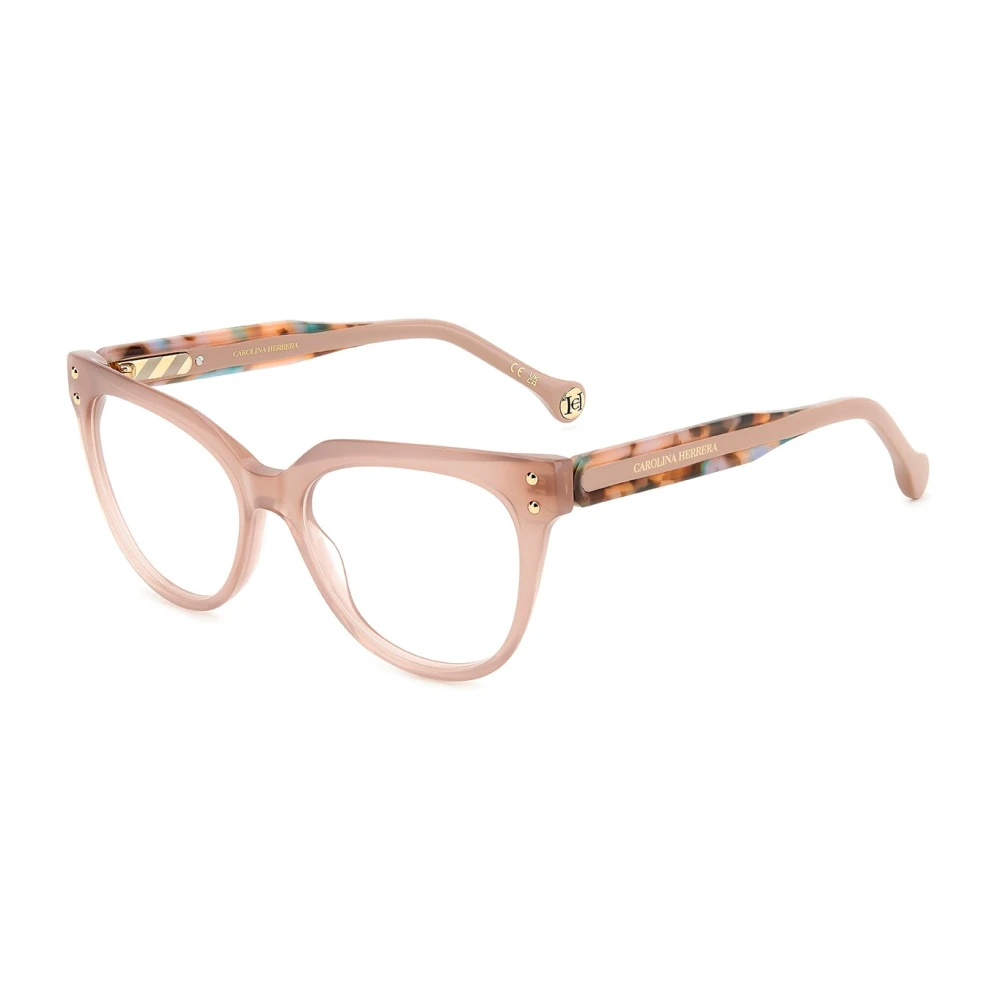 Carolina Herrera Women's Pink Glasses, 52 Mm, Optical Frame