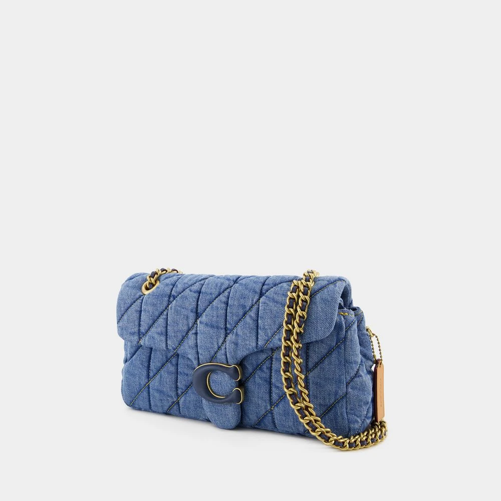 Coach Tabby Schoudertas Gemengd Materiaal Blauw Blue Dames