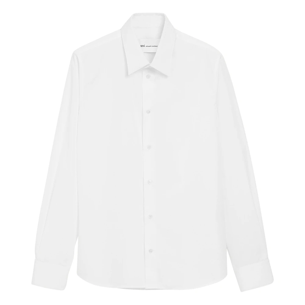 Ami Paris Uomo Bianco Magliette, L, New,