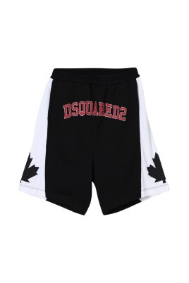 feuille-derable-enfants-shorts-noirs