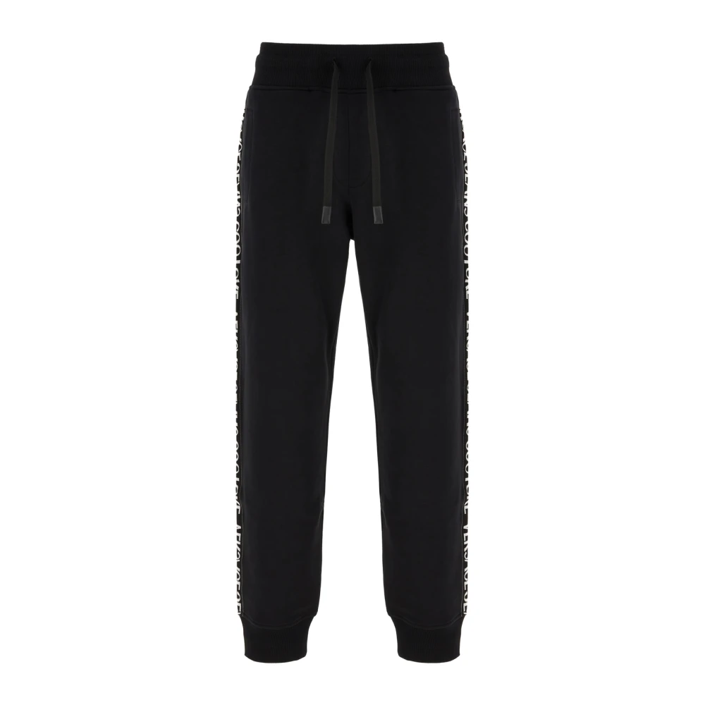 Versace Jeans Couture Stijlvolle Broeken voor Mannen en Vrouwen Black Heren