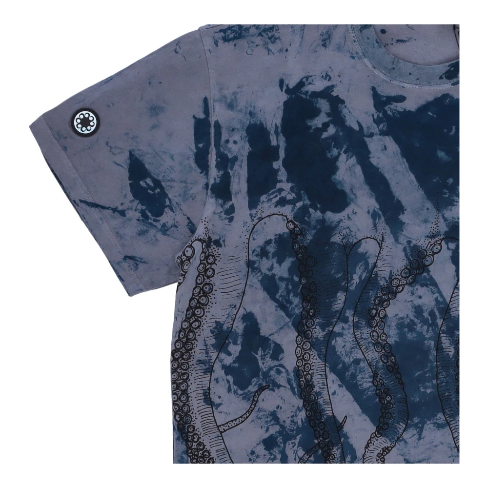 Octopus Blauwe Horror Pack Tee met Tentakels Blue Heren