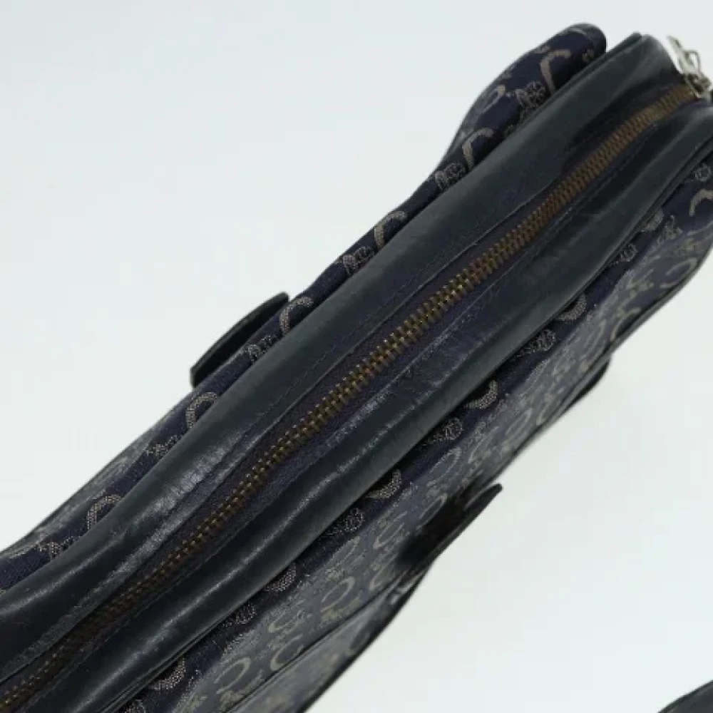 Celine Vintage Pre-owned Canvas celine-bags Blue Dames