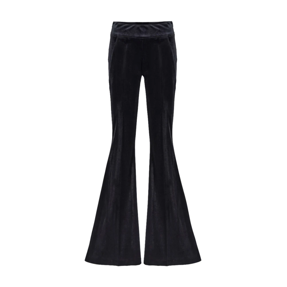 Aniye By Zwarte Flare Veloursbroek Black Dames