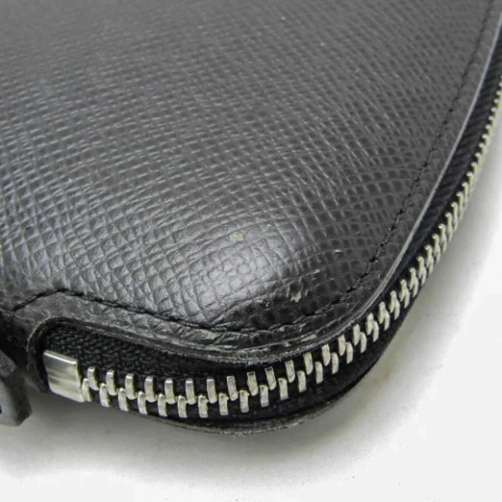 Louis Vuitton Vintage Pre-owned Leather wallets Black Heren