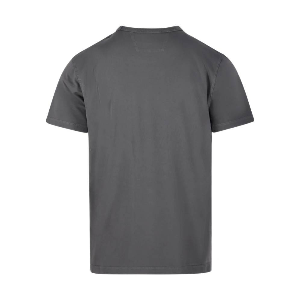 C.P. Company Gerookte parel logo T-shirt Brown Heren