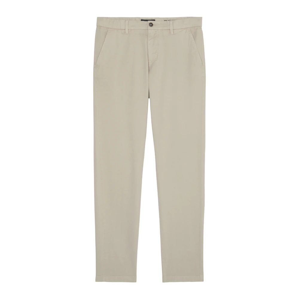 Marc O'Polo Chino model Osby jogger tapered Gray Heren