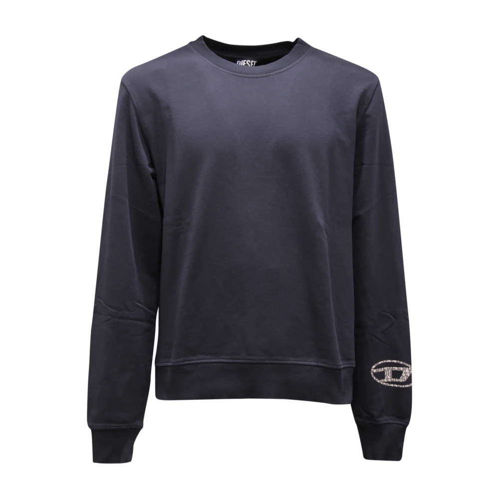 Diesel Blå S-Ginn-D-Mon Sweatshirt