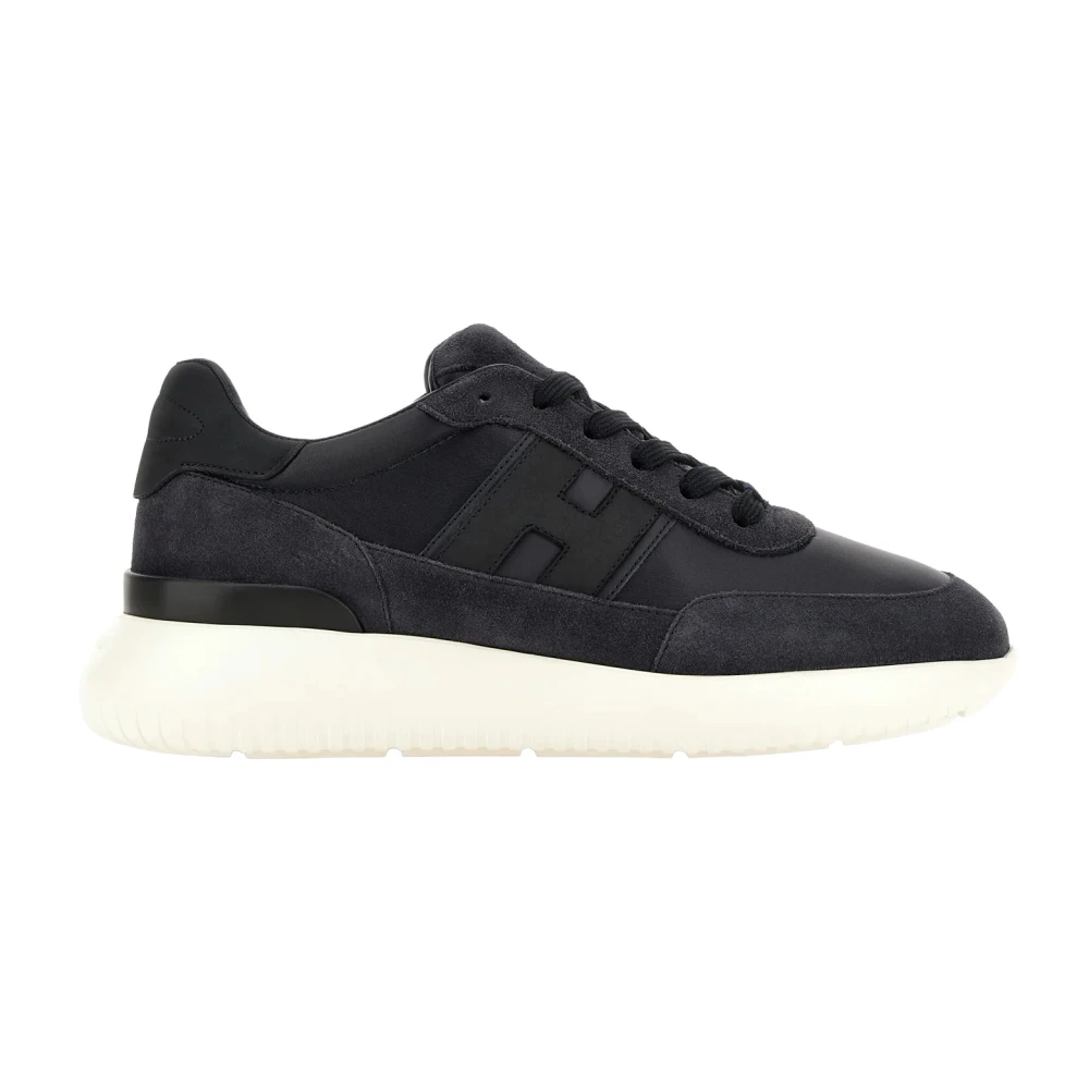 Hogan H709 Allacciato H Banda Heren Schoenen Blauw
