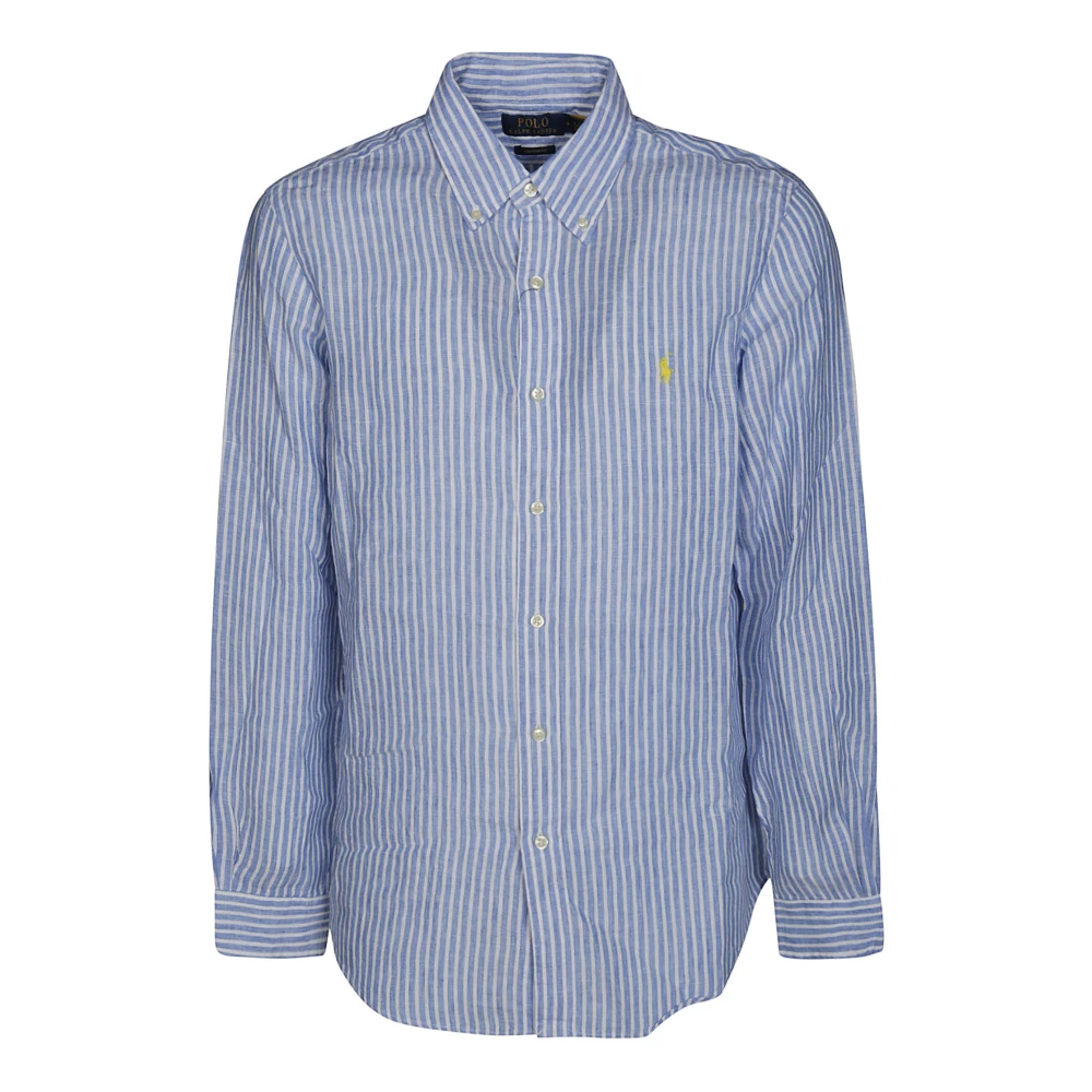 Ralph Lauren Button-down overhemden en polo's Blue Heren