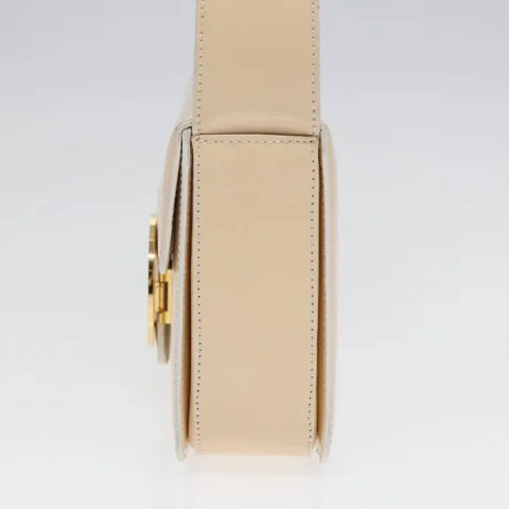 Celine Vintage Pre-owned Canvas celine-bags Beige Dames