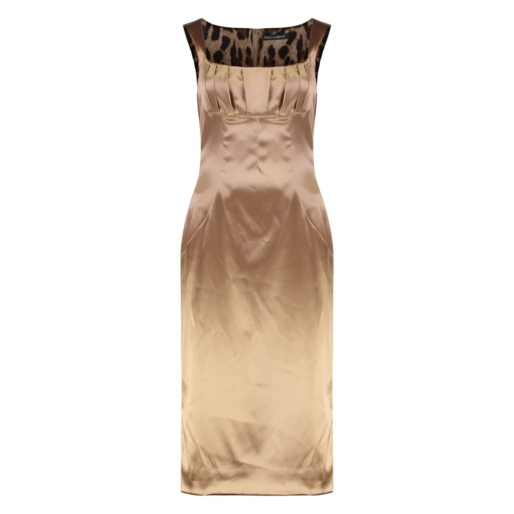 Dolce & Gabbana Damen Braun Kleider, Lgröße: