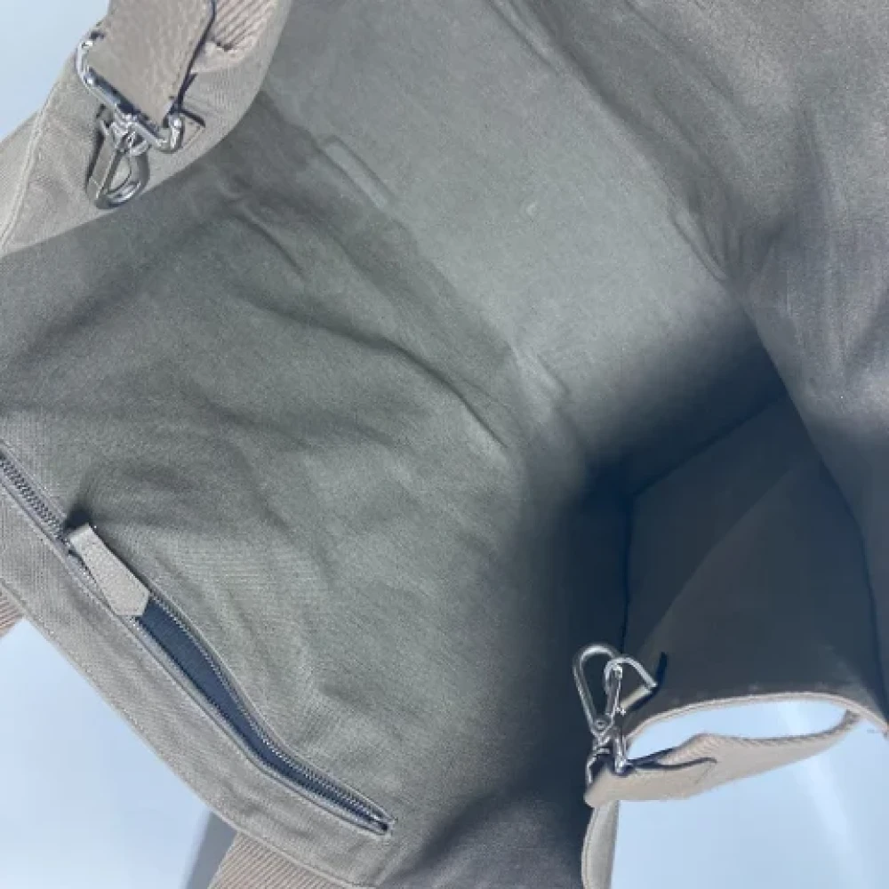 Fendi Vintage Pre-owned Canvas fendi-bags Gray Dames