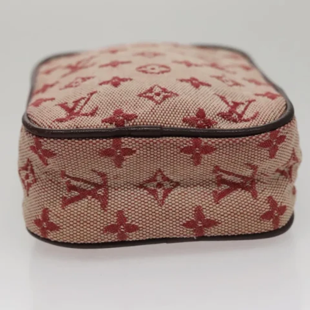 Louis Vuitton Vintage Pre-owned Canvas pouches Red Dames