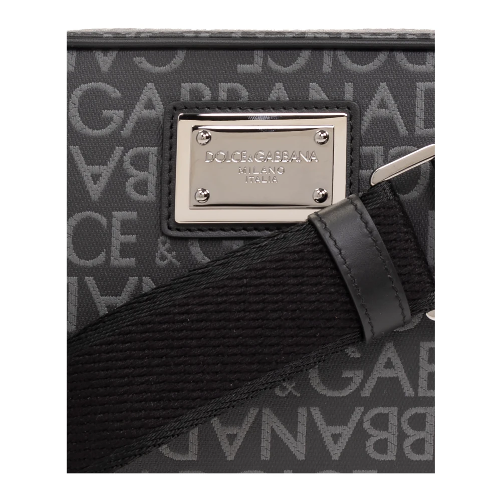 Dolce & Gabbana Gepersonaliseerde tas Gray Heren