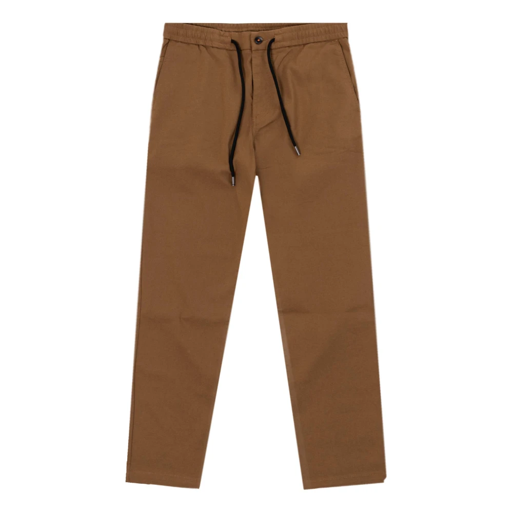 Hugo Boss Beige Trekkoord Herenbroek Brown Heren