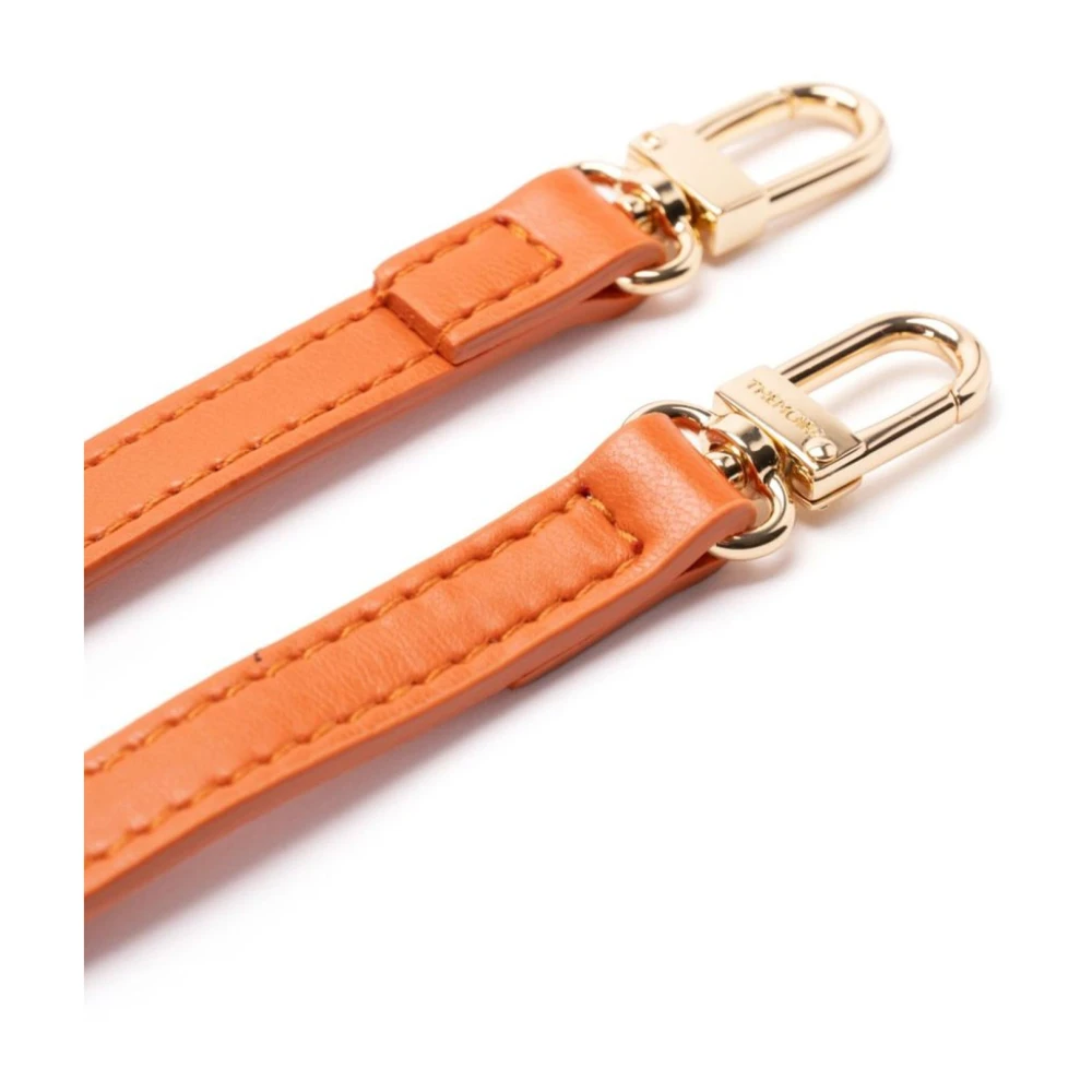 THEMOIRè Oranje Crossbody Tas met Plooien Orange Dames