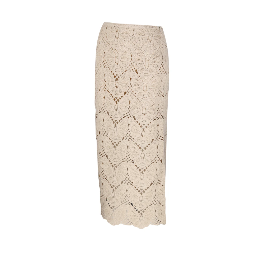 By Malene Birger Grijze Cantala Rok By Herenne Birger Gray Dames