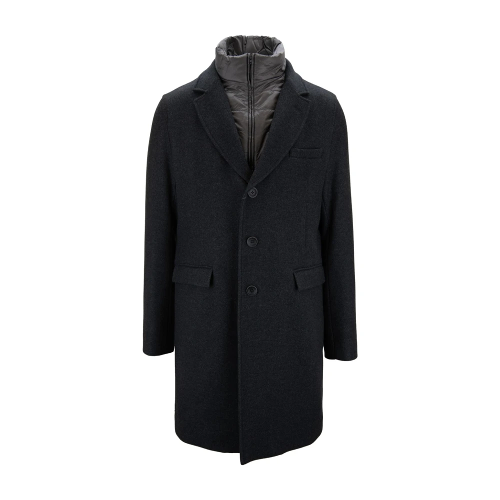 Herno Herren Schwarz Mäntel, K, 2XLgröße: