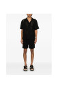 black-elasticated-waistband-shorts-with-pockets