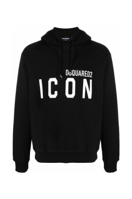 sweat-a-capuche-imprime-noir