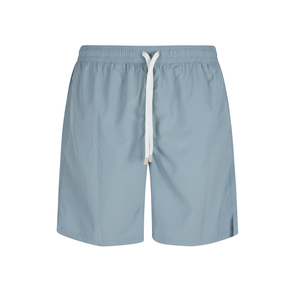 Eleventy Blauwe zwemkleding voor heren Blue Heren