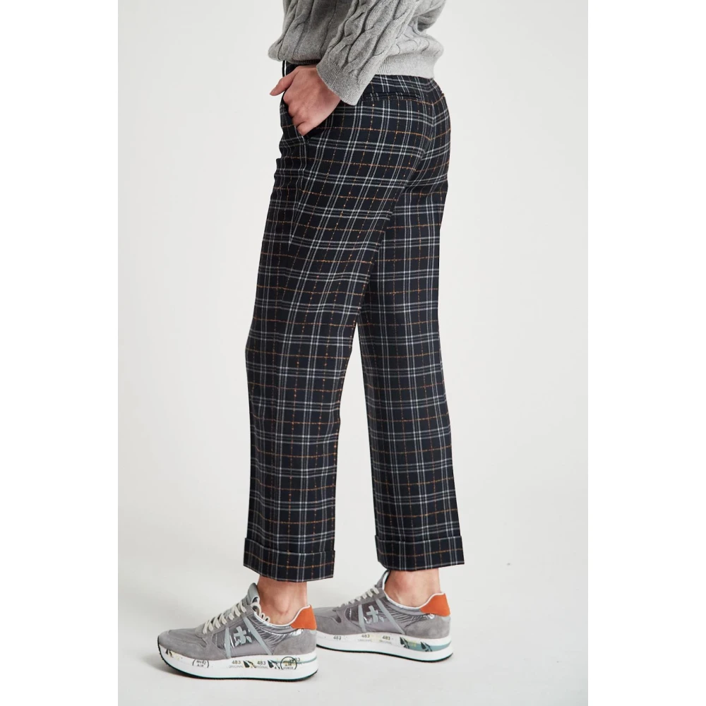 Via Masini 80 Stijlvolle Herenbroek Multicolor Dames
