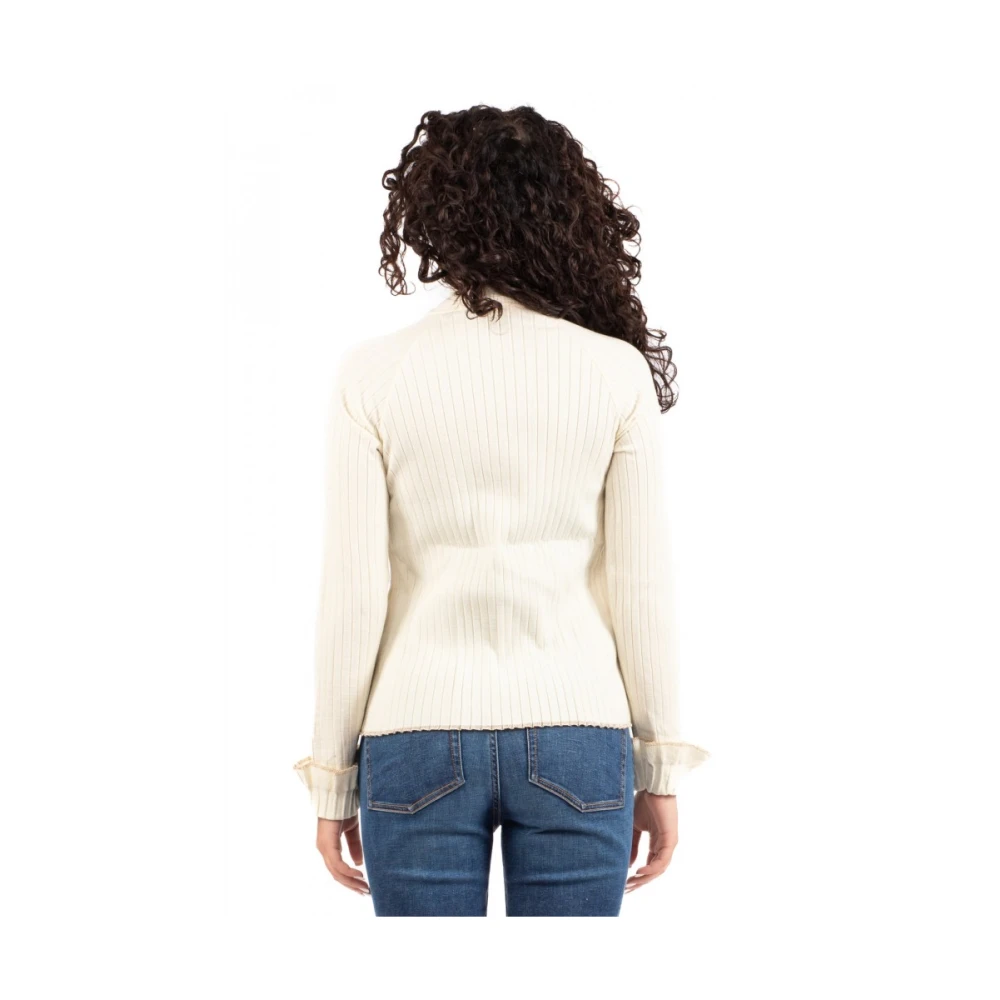 Luckylu Damesmode Top Beige Dames