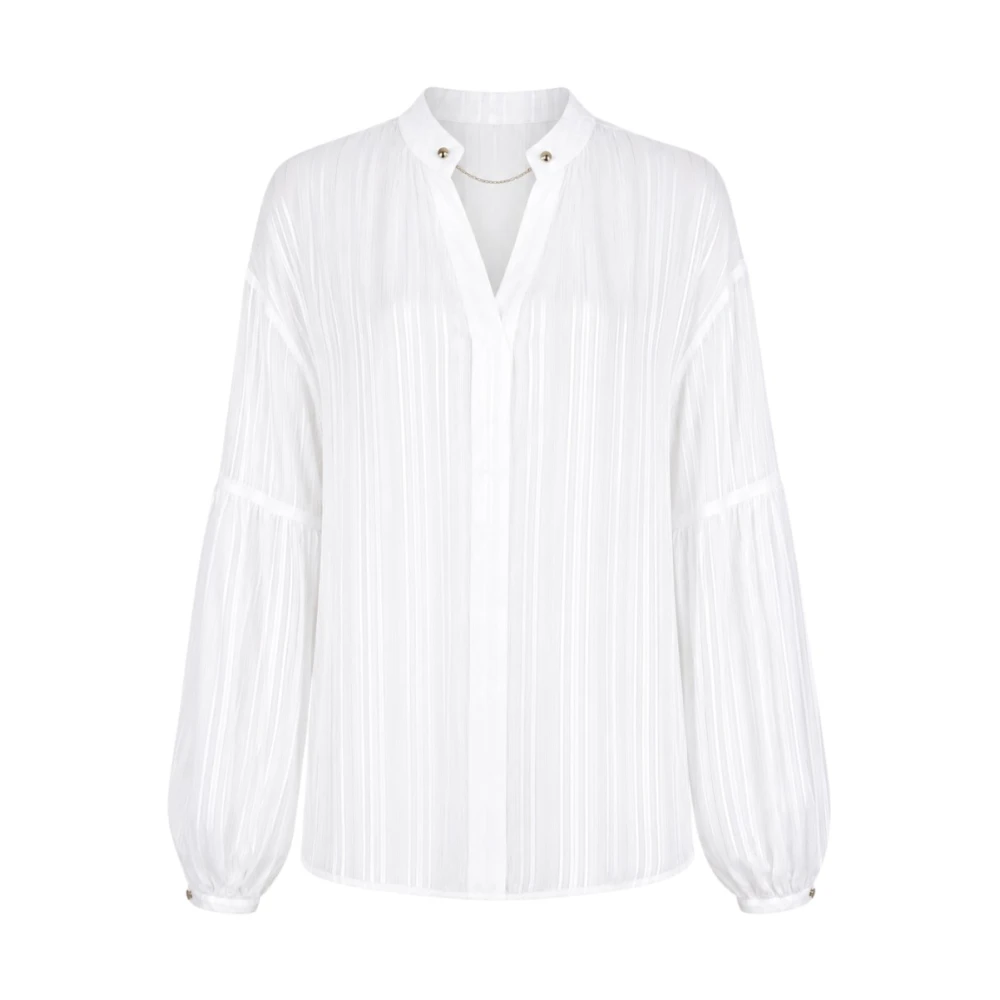 Liu Jo Femme Blanc - Blouses - Blouses Et Chemises - Taille: 44 Fr