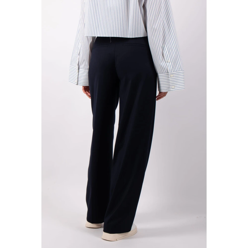 drykorn Navy Desk Broek Blue Dames