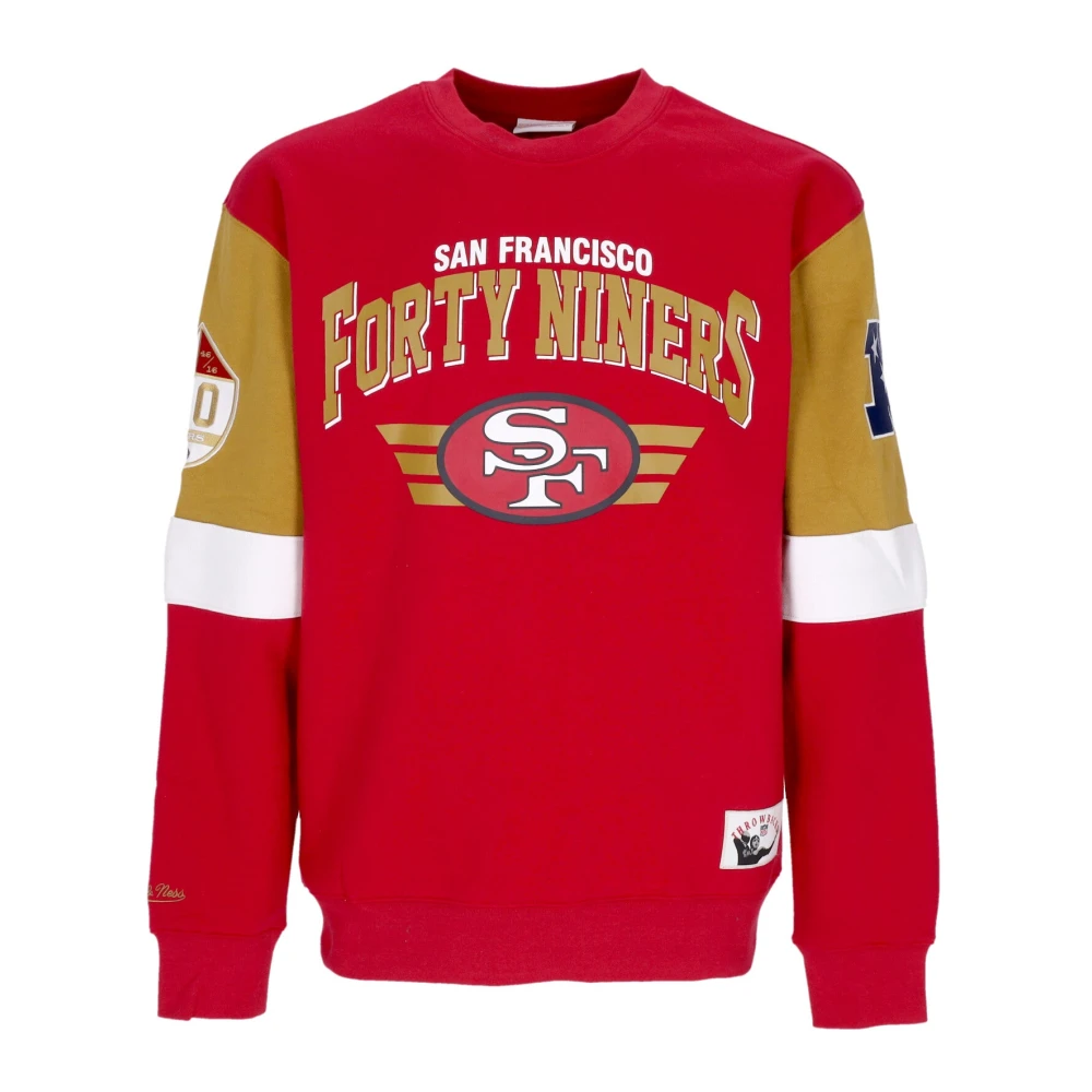 Mitchell & Ness NFL Teamkleuren Crewneck Sweater Multicolor Heren