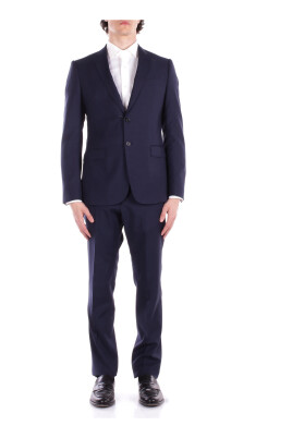 blue-dress-with-jacket-and-pants