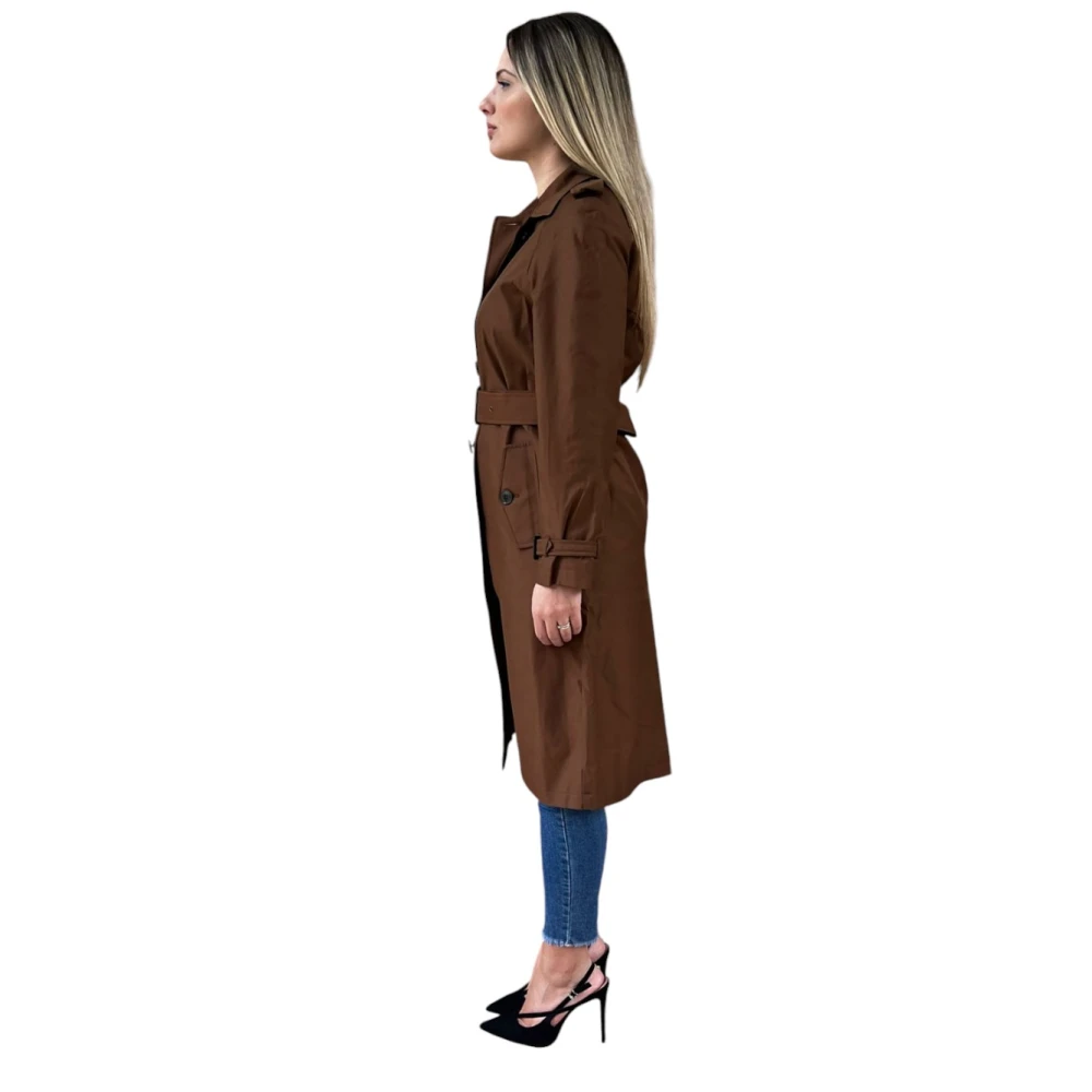 Ralph Lauren Trench Brown Dames