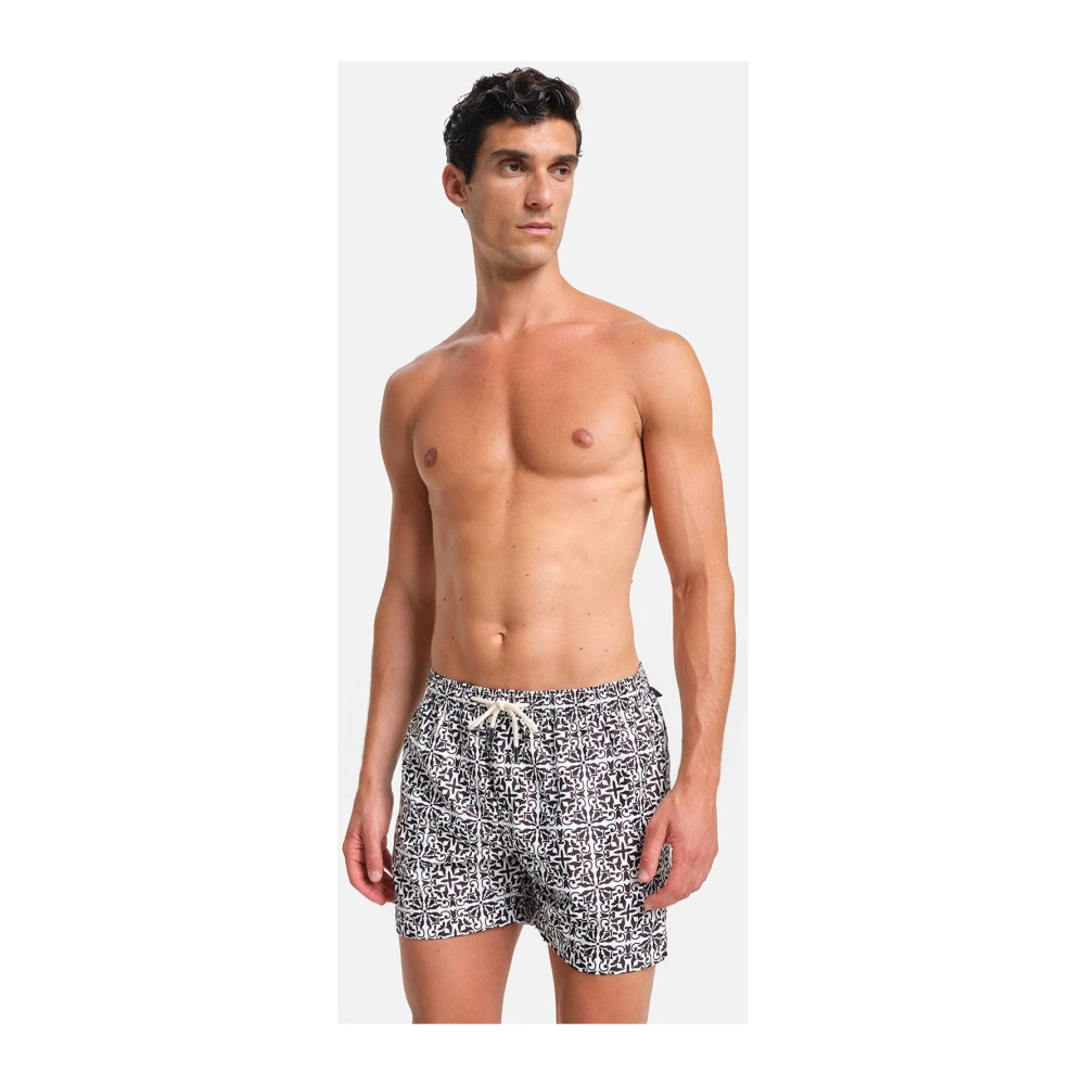 Peninsula Mediterrane Stijl Zwembroek Multicolor Heren