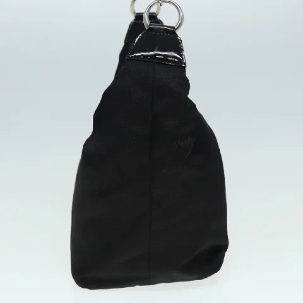 Gucci Vintage Pre-owned Fabric gucci-bags Black Dames