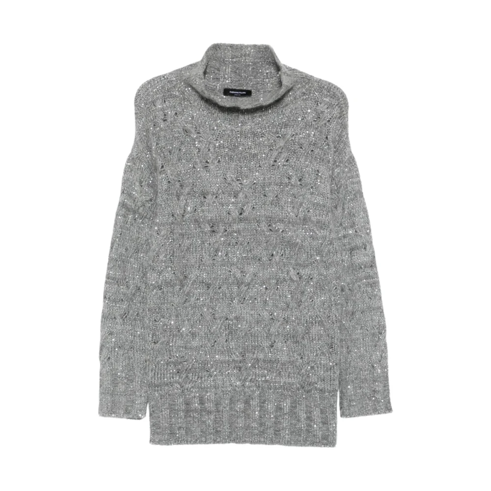 Fabiana Filippi Donna Grigio Maglie, M, New,