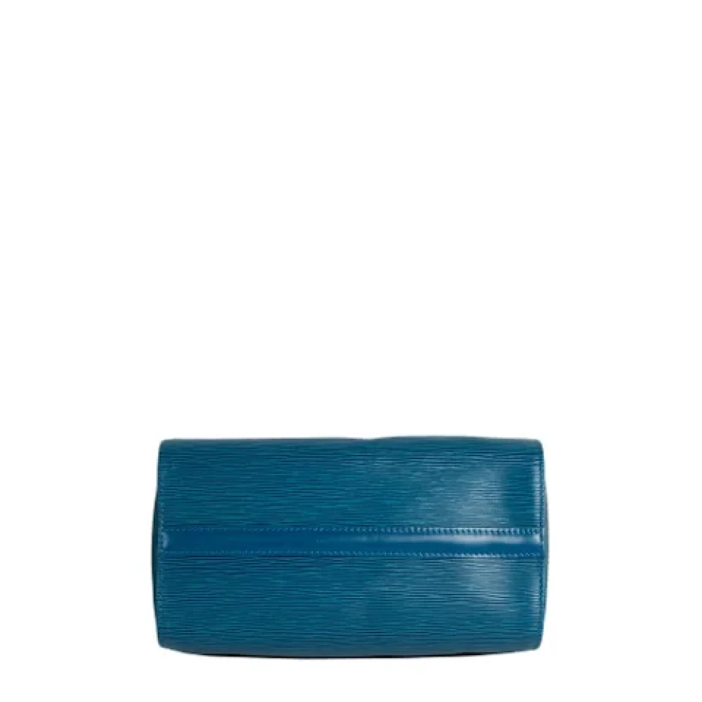 Louis Vuitton Vintage Pre-owned Leather handbags Blue Dames