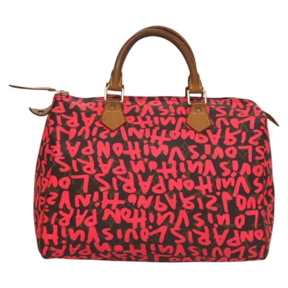 Louis Vuitton Vintage Pre-owned Canvas handbags Brown Dames