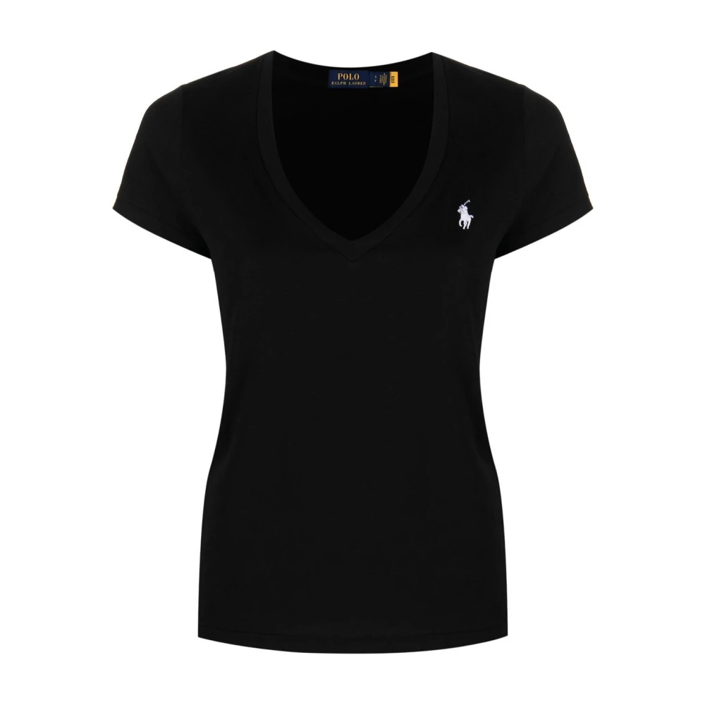 Polo Ralph Lauren Zwarte T-shirts en Polos Black Dames