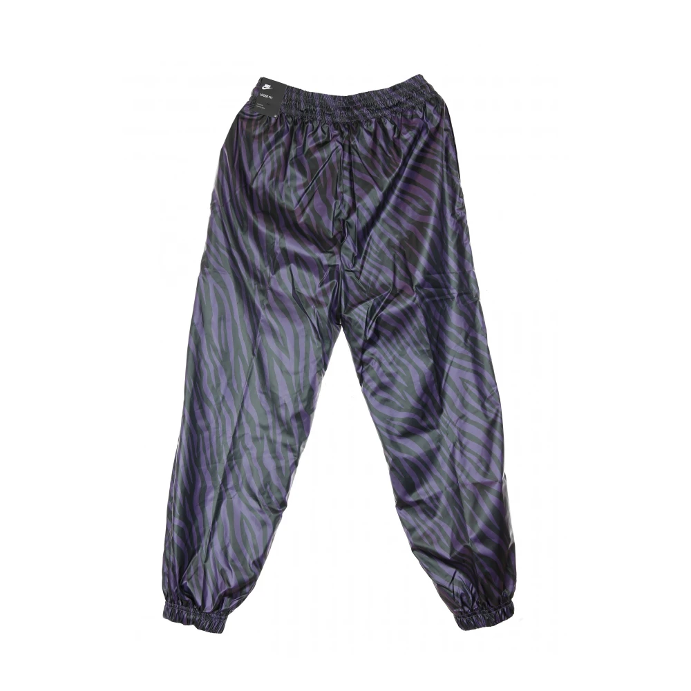 Nike Icon Clash Pant Dark Raisin Bright Mango Purple Dames