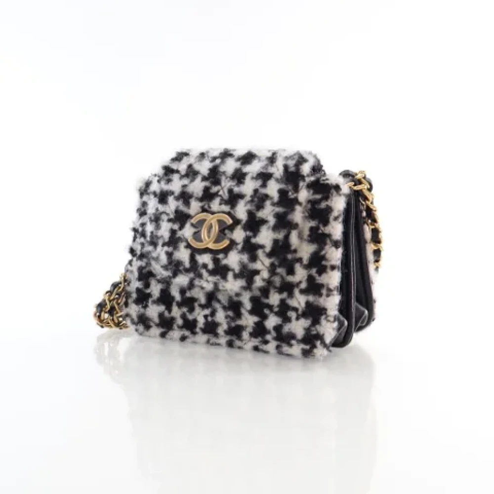 Chanel Vintage Pre-owned Leather chanel-bags Black Dames