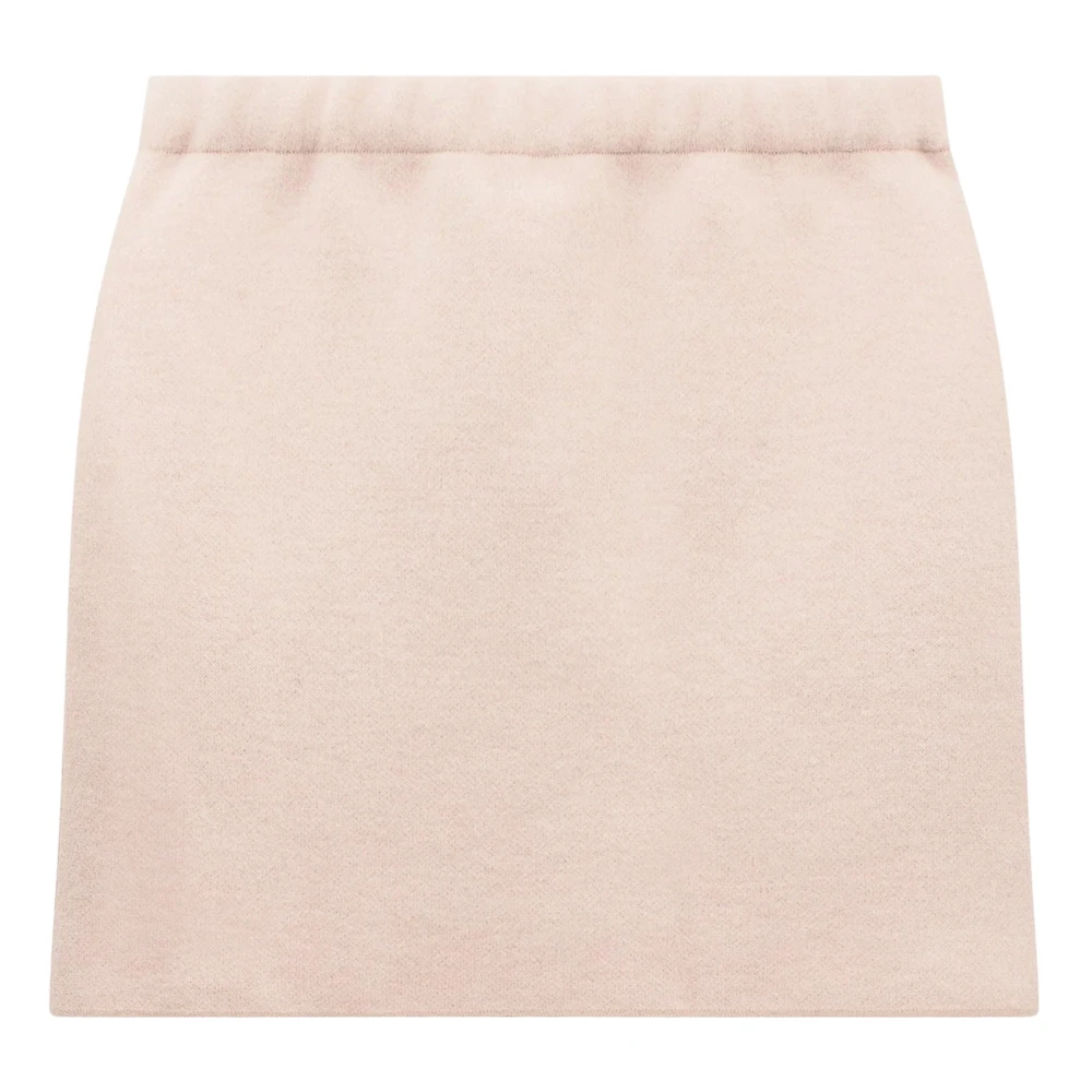 Fendi Girls Pink Wool Knit Skirt - Kids Skirts - 14 Y - Kids