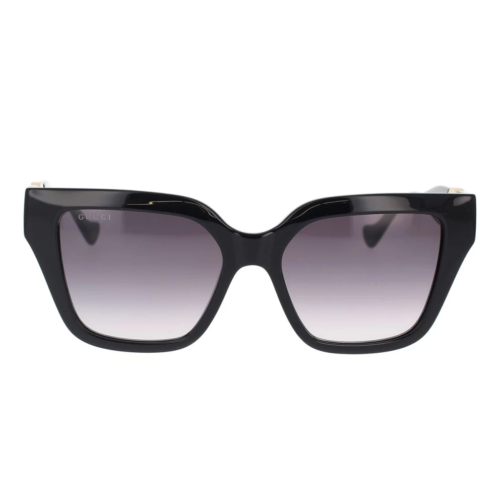 Gucci Ultra Vrouwelijke Cat-Eye Zonnebril Black Dames