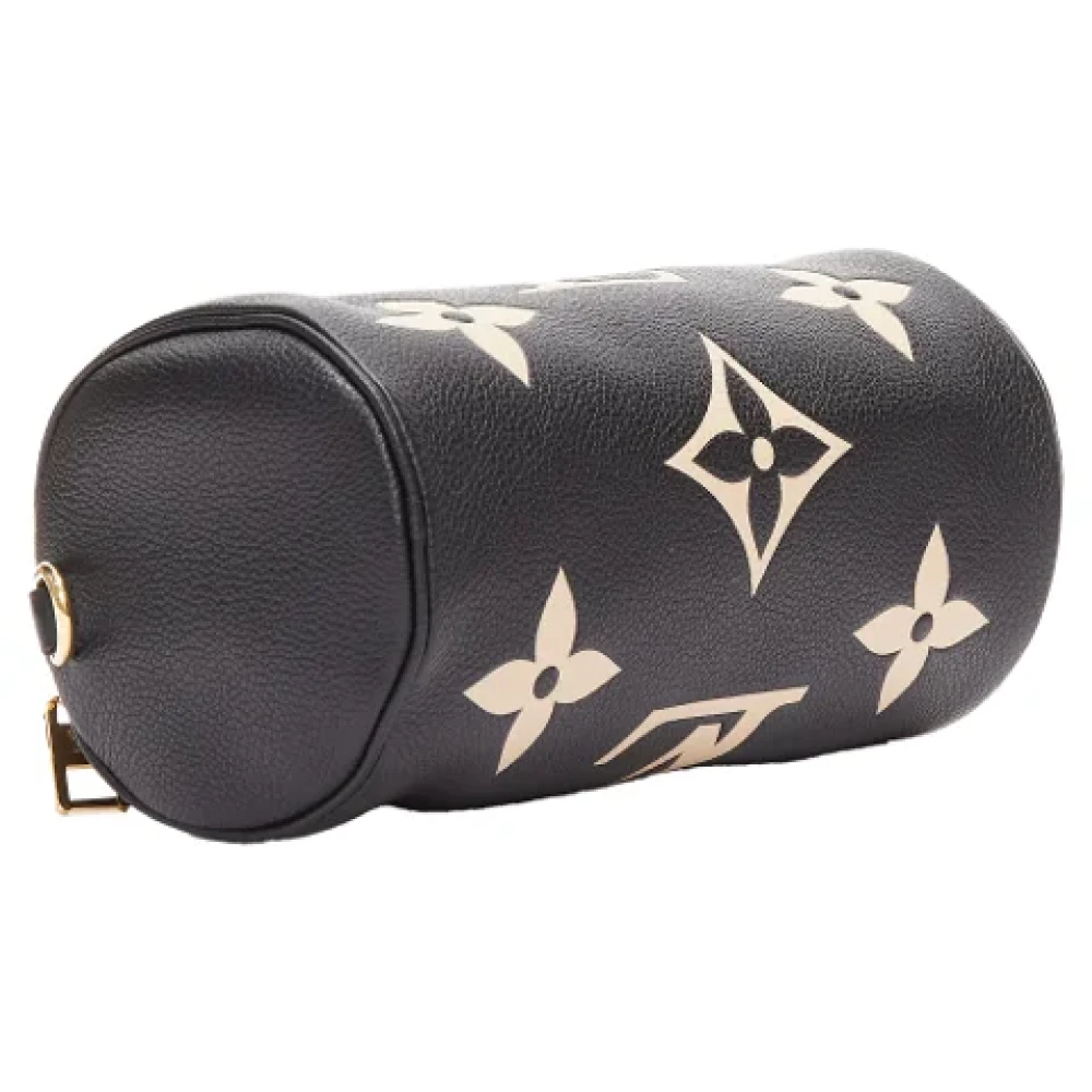 Louis Vuitton Vintage Pre-owned Leather louis-vuitton-bags Black Dames