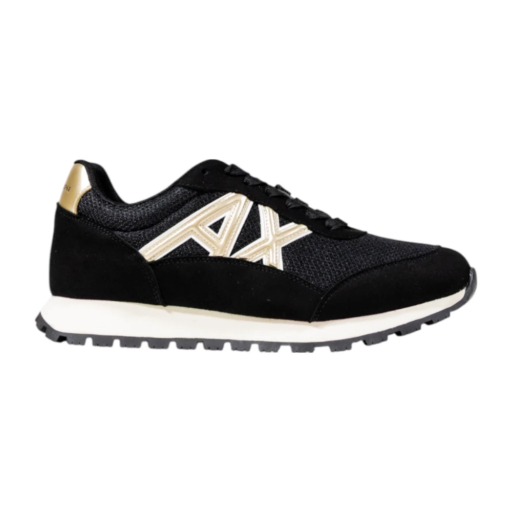 Armani Exchange Moderne damessneakers Xw002150 Af19388 Dames Schoenen Zwart
