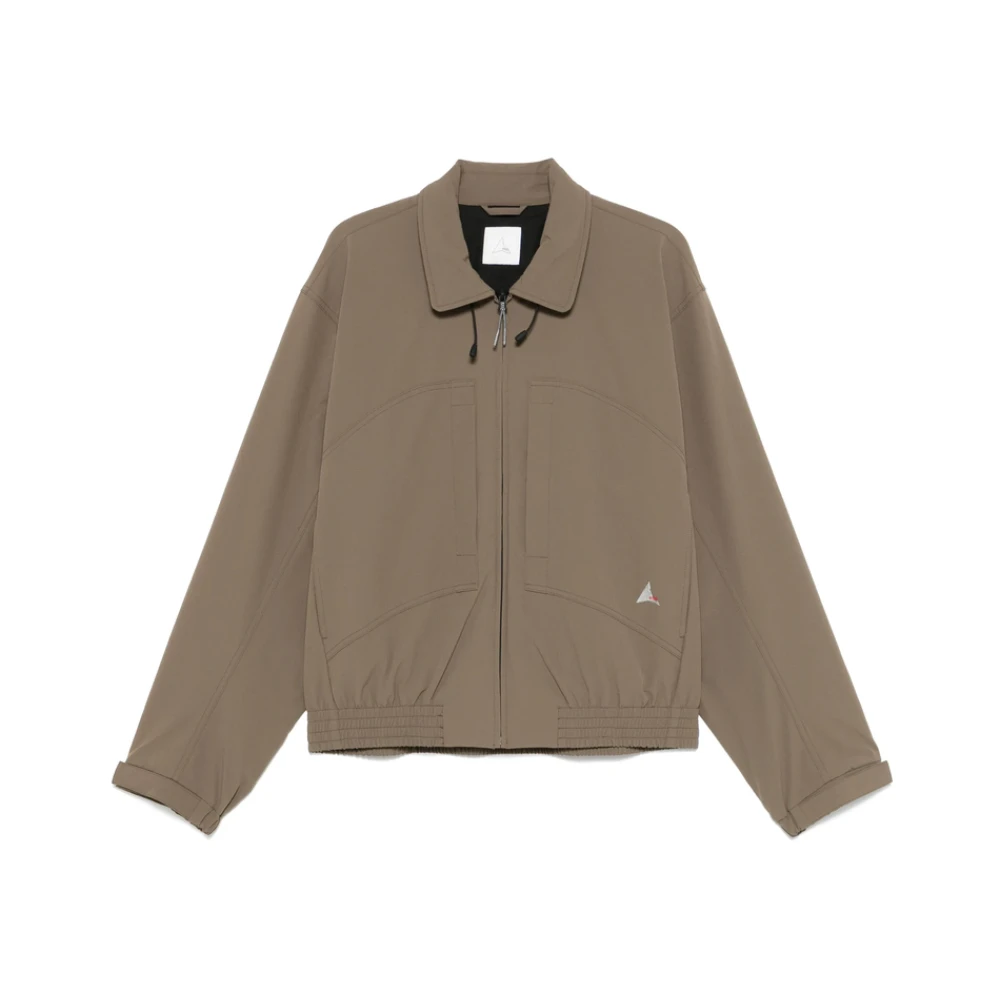 ROA Khaki Jack met Ritssluiting en Elastische Zoom Green Heren