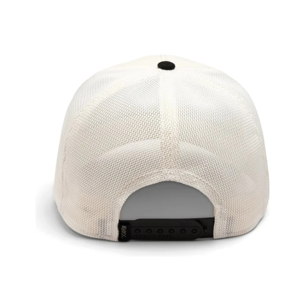 Goorin Bros Beige Pit Bull Suede Trucker Cap White Heren