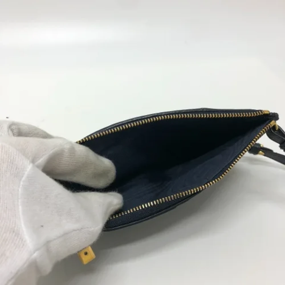 Dior Vintage Pre-owned Fabric dior-bags Blue Dames